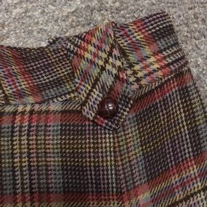 Context Skirts - Context Wool Plaid Skirt Context Skirts - Context Wool Plaid Skirt